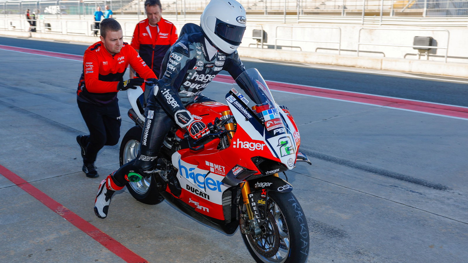 Glenn Irwin BSB Navarra Test 06 April 2025